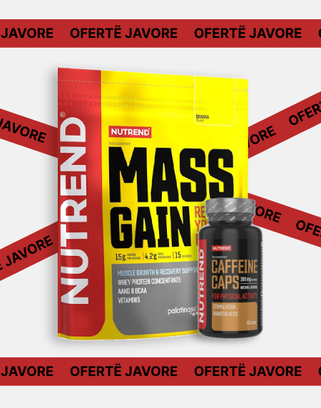 Nutrend Mass Gain 1KG + Nutrend Kafein 60 Tableta