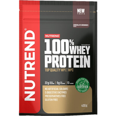 100% whey 400gr Qokolad