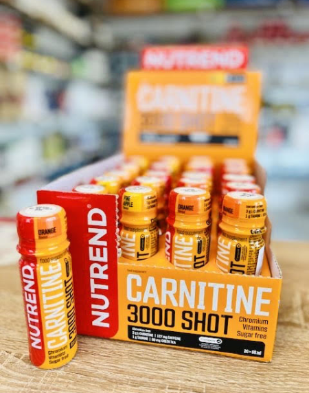 Nutrend L-carnitine 20x60mil 3000mg