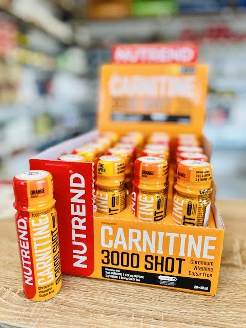 Nutrend L-carnitine 20x60mil 3000mg