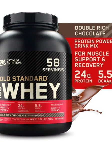 Gold standard whey 2.2kg Qokolad