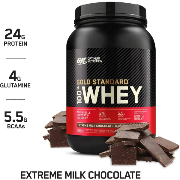 Gold standard whey 900gr  qokolad