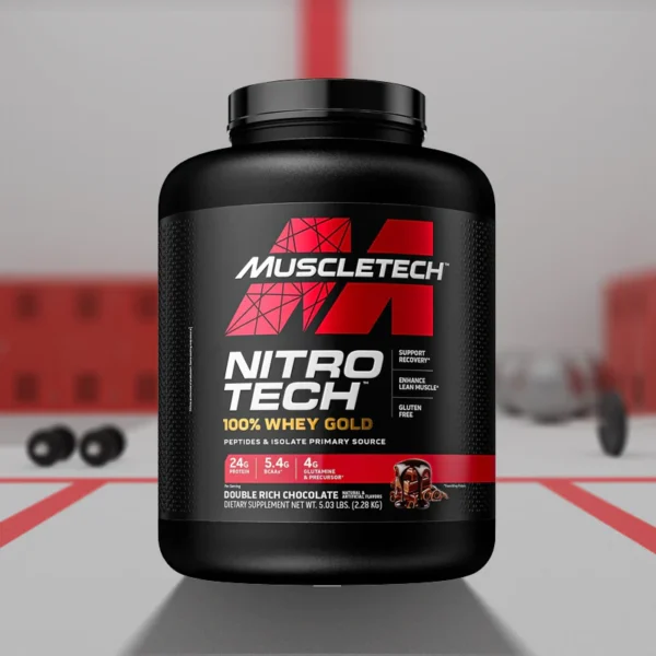 Nitro-tech 100% whey Gold 2.2kg Double rich Qokolad