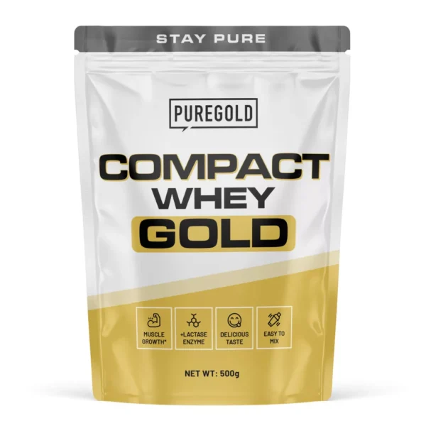 Compact whey gold 500gr + Melatonine 60gumies
