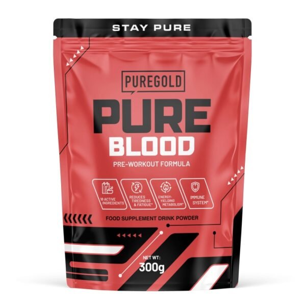 Pure blood pre-workout 35servime limond