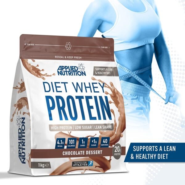 Applied Nutrition Diet whey 1kg Qokolad